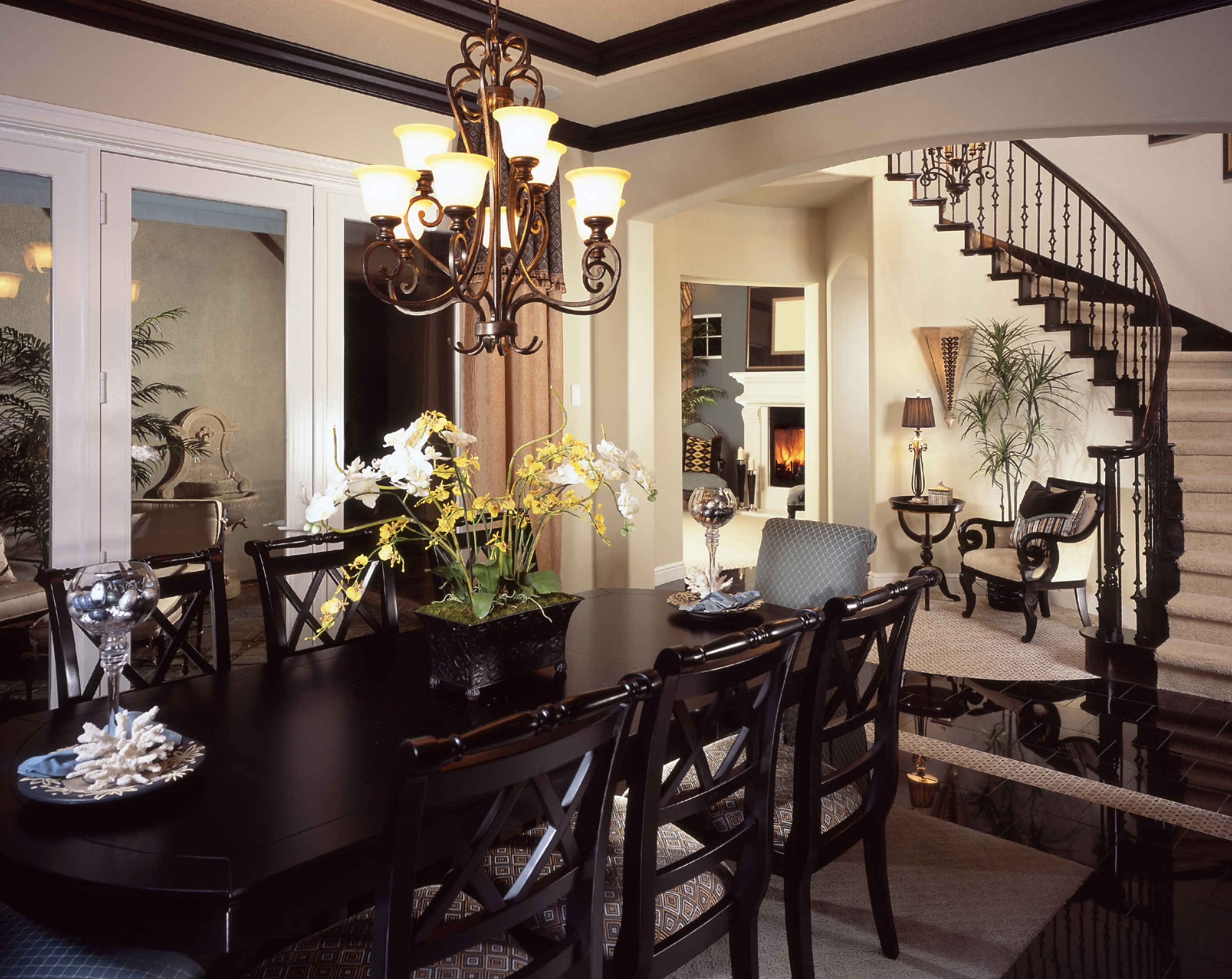 Dining room Stair Interior Design Home